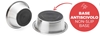Picture of Inox feeding bowl with non-slip base